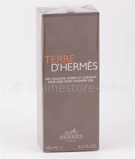 hermes terre duschgel|Hermes hair and body shower gel.